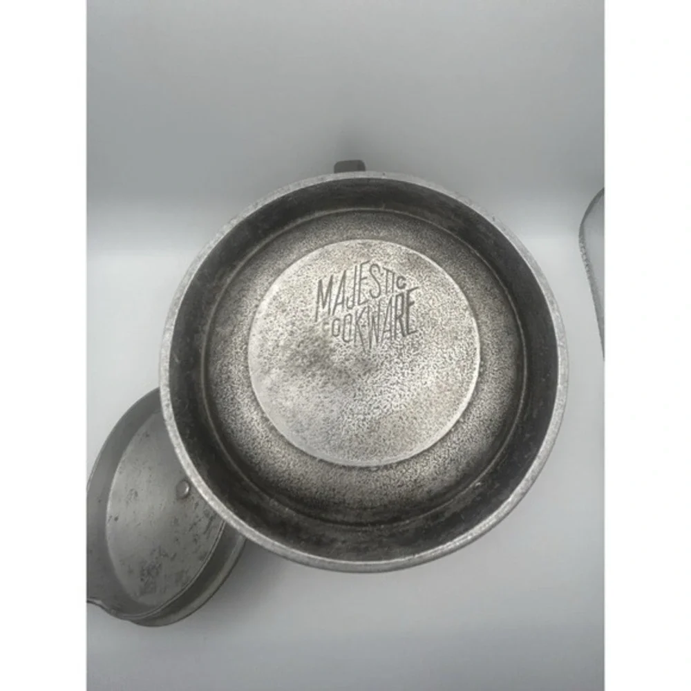 Vintage Majestic Cookware‎ Aluminum Pitcher With Lid